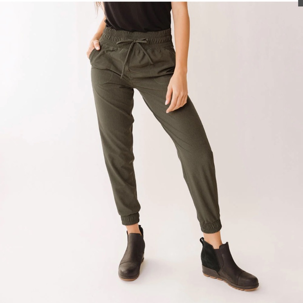 Albion DESTINATION JOGGERS, HEATHER GREEN